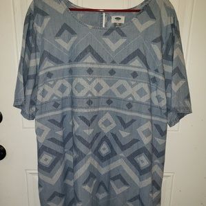 Old Navy Boho Denim Dress